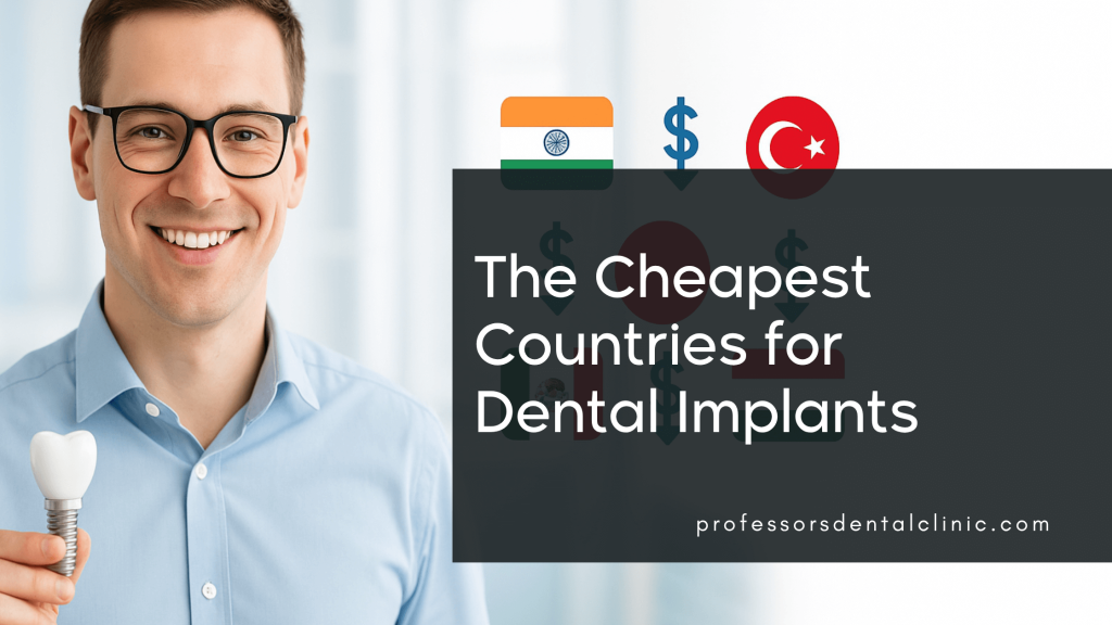 Top 5 Cheapest Countries for Dental Implants With Highest Quality